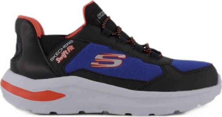 Skechers slip-on sneakers blauw