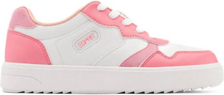 ESPRIT sneakers wit roze