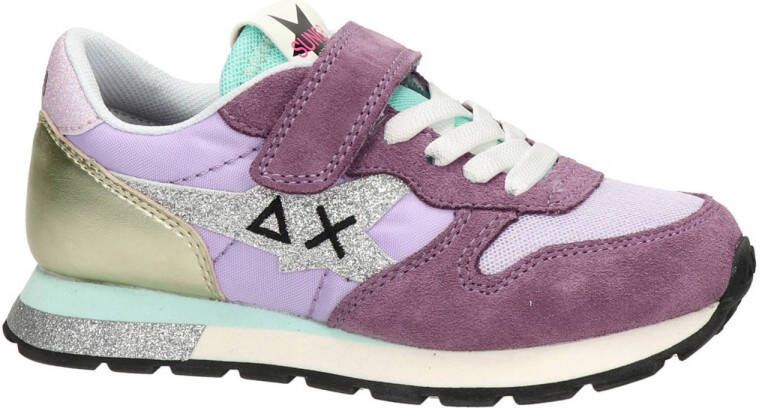 Sun 68 Sun68 Stargirl Glitter meisjes sneaker Lila