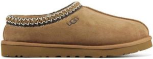 UGG Mannen Suède Harde zool Pantoffels dichte Sloffen 5950 Cognac
