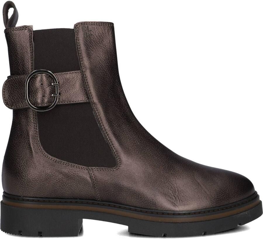 DL SPORT Chelsea Boots Dames 6771 Leer Bronskleurig