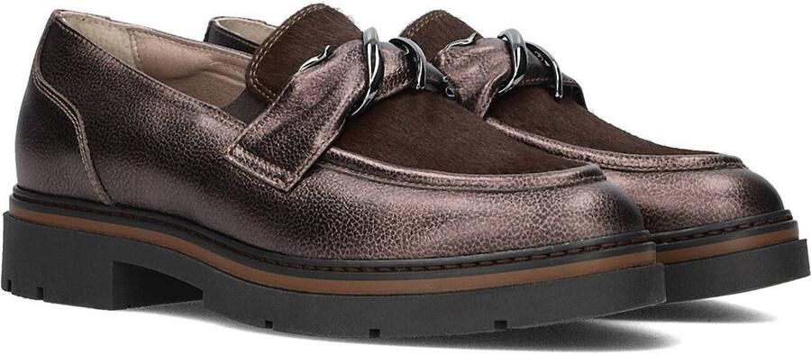 DL SPORT Loafers Dames 6766 Leer Brons - Foto 2