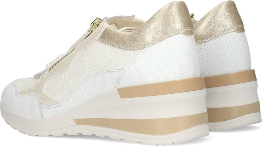 DL SPORT Lage Sneakers Dames Angel Leer Wit - Foto 2