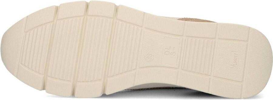 DL SPORT Lage Sneakers Dames Emma Leer Beige - Foto 3