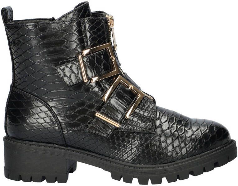 Dolcis bikerboots zwart