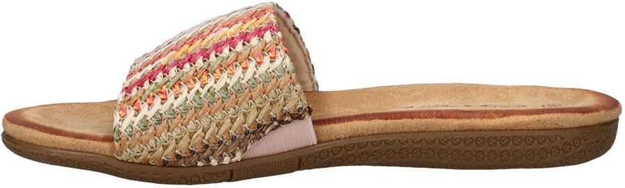 Dolcis slippers met gevlochten meerkleurig - Foto 3