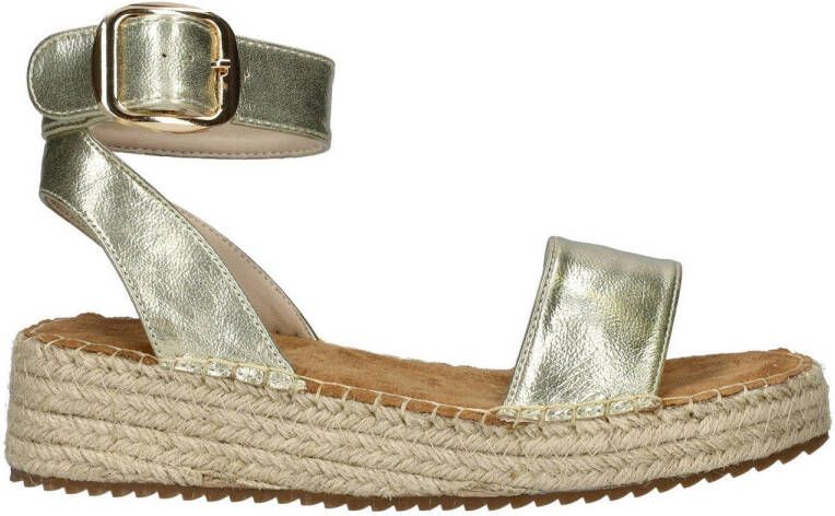 Dolcis espadrilles goud