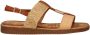Dolcis sandalen beige cognac - Thumbnail 1