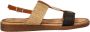 Dolcis sandalen beige zwart - Thumbnail 1