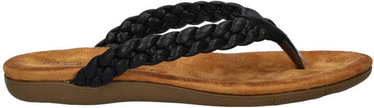 Dolcis slippers zwart