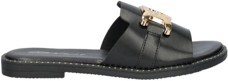 Dolcis slippers zwart