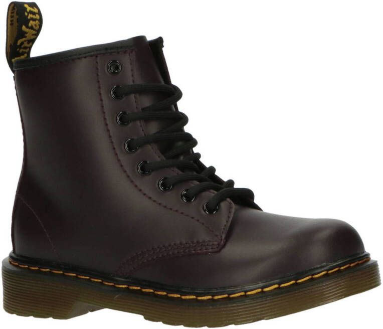 Dr. Martens 1460 J Romario leren veterboots burgundy