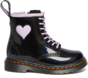 Dr. Martens 1460 Peuter lak veterboots zwart