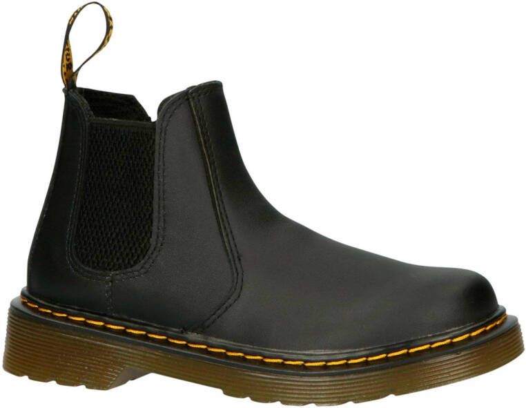 Dr. Martens 2976 J leren enkelboots zwart