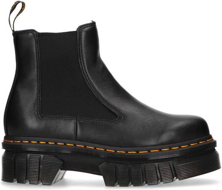 Dr. Martens Audrick leren chunky chelsea boots zwart