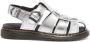 Dr. Martens Caarys J leren sandalen Silver Metallic Patent Lamper - Thumbnail 1