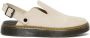 Dr. Martens CARLSON WARM SAND E H SUEDE Platte sandalenDames Sandalen Wit beige - Thumbnail 2