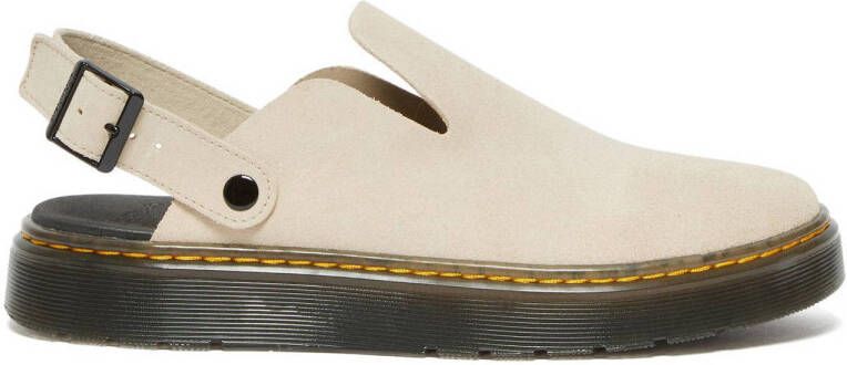 Dr. Martens CARLSON~WARM~SAND~E~H~SUEDE~~~ Platte sandalenDames Sandalen Wit beige - Foto 2