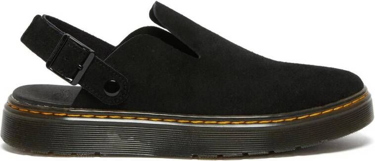 Dr martens Carlson black | muiltjes van suède Zwart Suede Muiltjes Dames