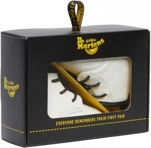 Dr Martens 1460 Crib Babyschoenen Babyslofjes Meisjes Wit
