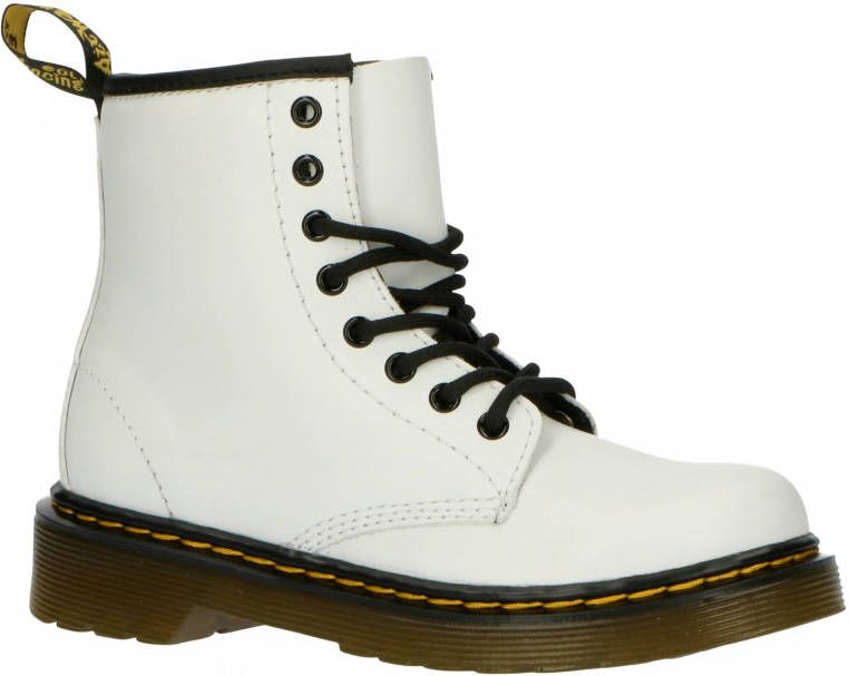 Dr Martens 1460 K Delaney Veterboots Laarzen Met Veters Meisjes Wit
