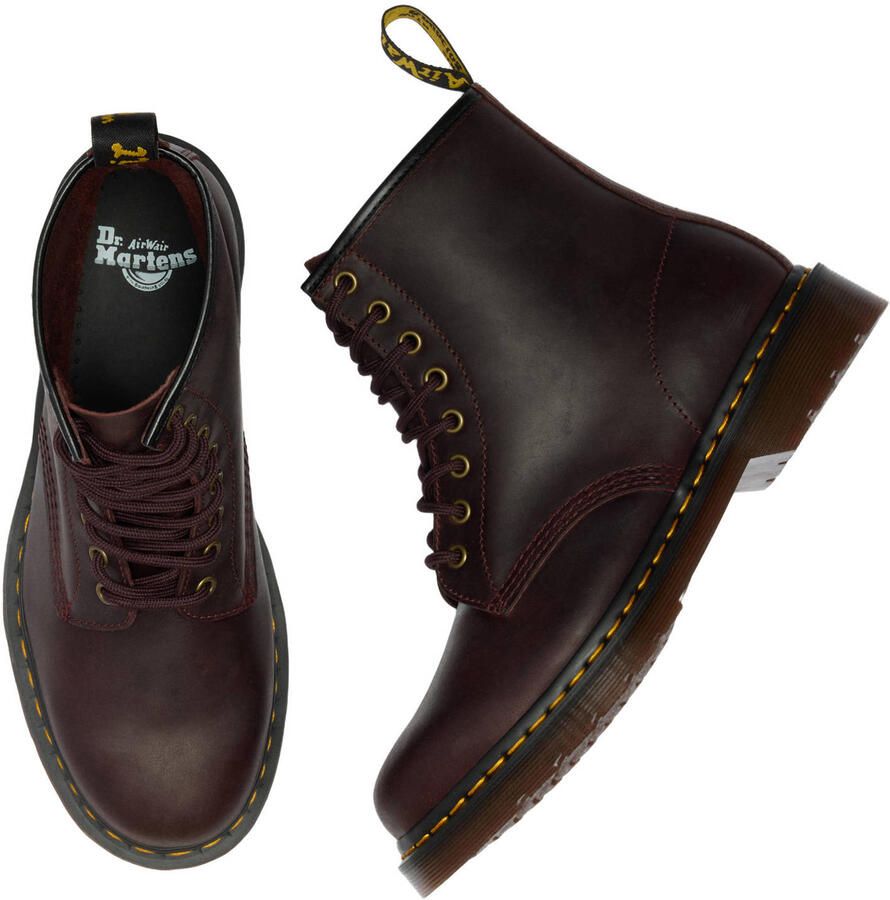 Dr. Martens Laarzen 1460 Cherry Red Crazy Horse - Foto 2