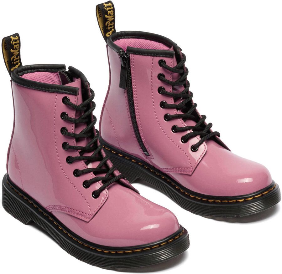 Dr. Martens 1460 leren veterboots roze kleutrer schoolkind - Foto 8