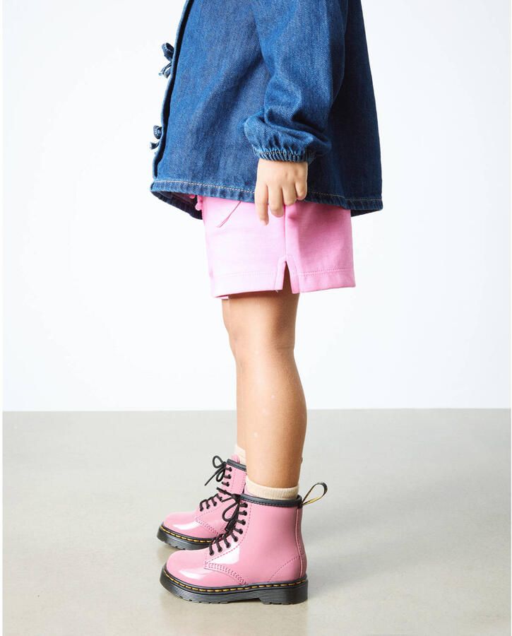 Dr. Martens 1460 leren veterboots roze kleutrer schoolkind - Foto 9