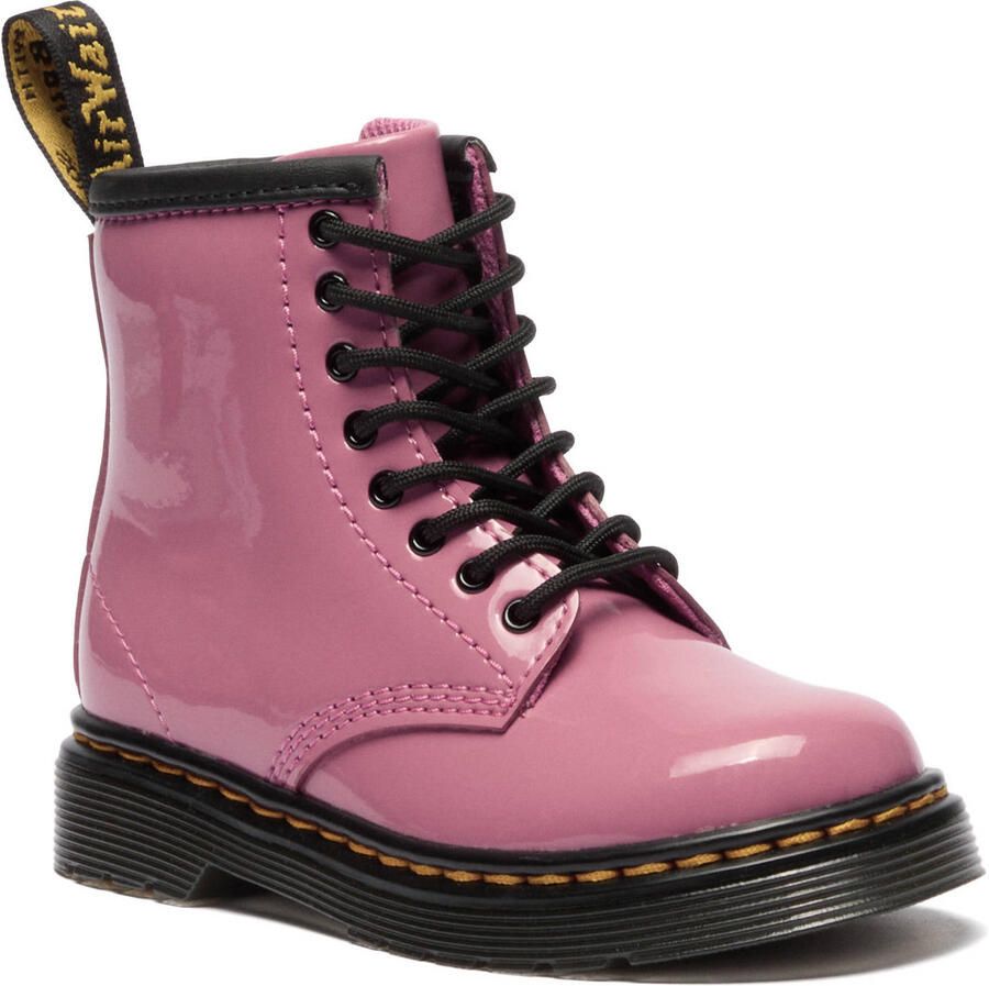 Dr. Martens 1460 leren veterboots roze kleutrer schoolkind - Foto 7