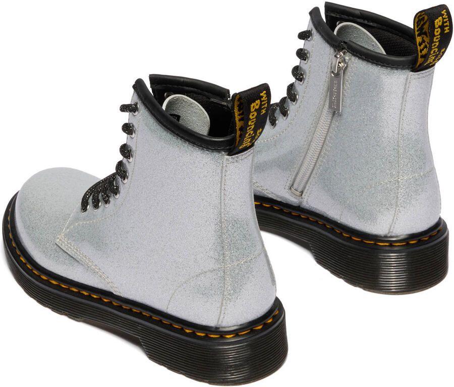 Dr. Martens 1460 Nebula leren veterboots glitter zilver - Foto 2