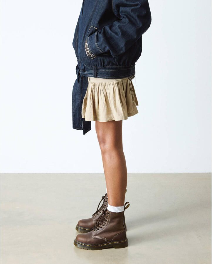 Dr. Martens 1460 Pascal 8 leren veterboots Dark Brown Wyoming