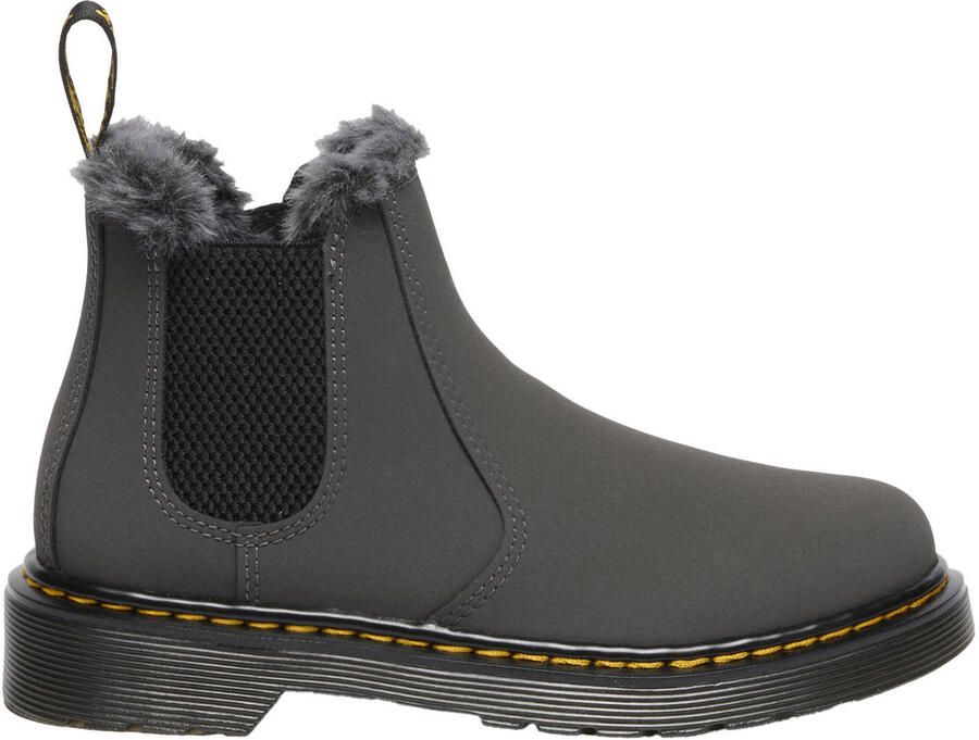 Dr. Martens 2976 Leonore gevoerde suèdeenkelboots Gunmetal Soho Buck - Foto 2