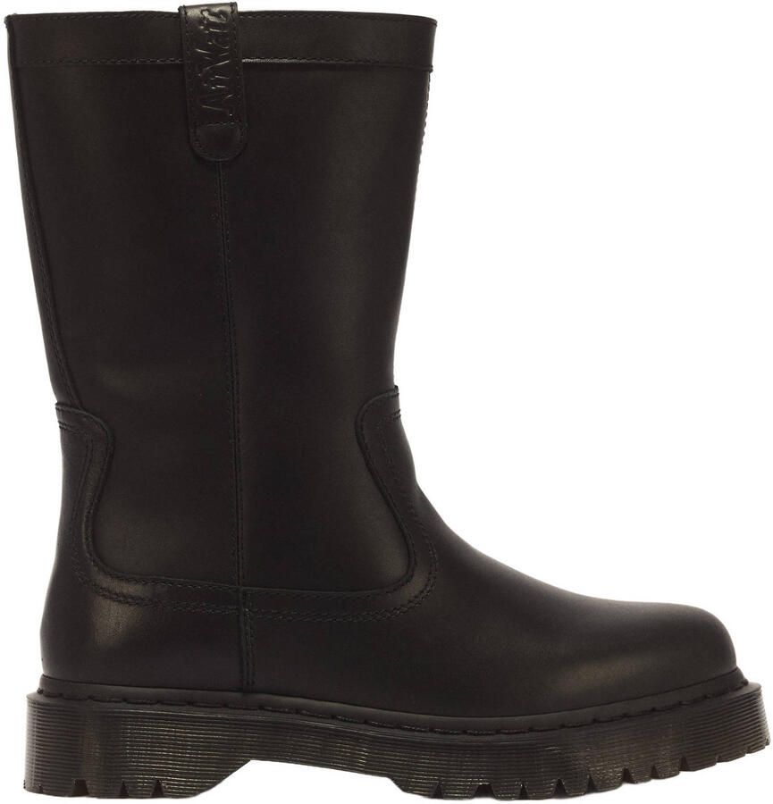 Dr. Martens Anistone Pull On Black Wanama leren laarzen zwart