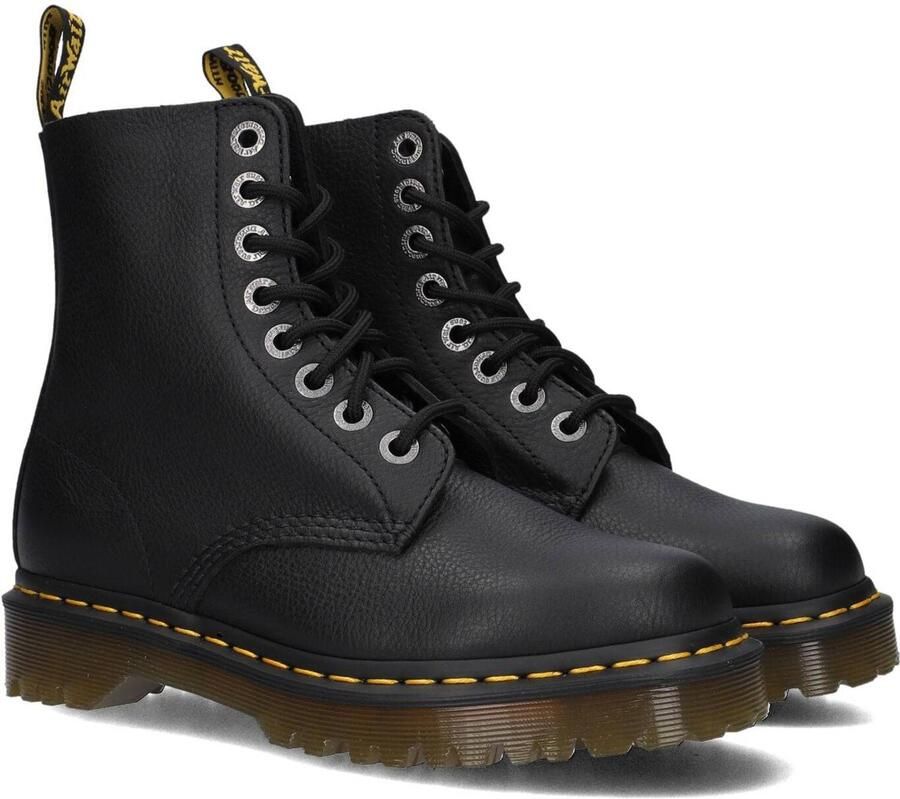 Dr. Martens 1460~PASCAL~BEX~BLACK~PISA~~~~ Hoge sneakers Hoge sneakers veterschoenen sneakersVrije tijd half-hoogHalf-hoge schoenen veterschoen sneakers Veterboots Zwart - Foto 8