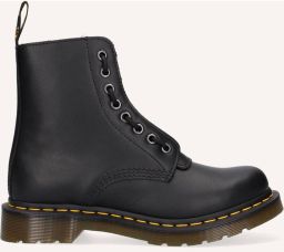 Dr Martens Dr. martens 1460 Pascal Front Zip Dames Veterboots Mat Zwart