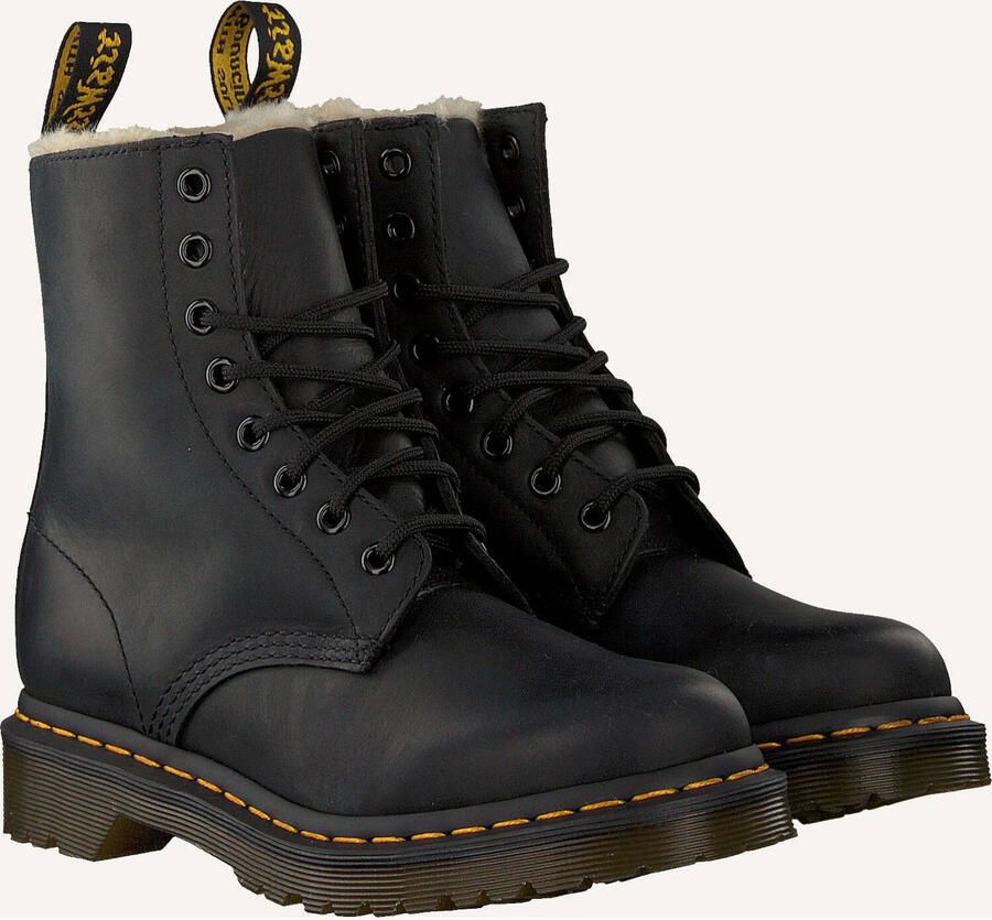 Dr. Martens 1460 SERENA Hoge sneakers Veterboots Dames veterschoenen Dames sneakersHalf-hoge schoenen Zwart
