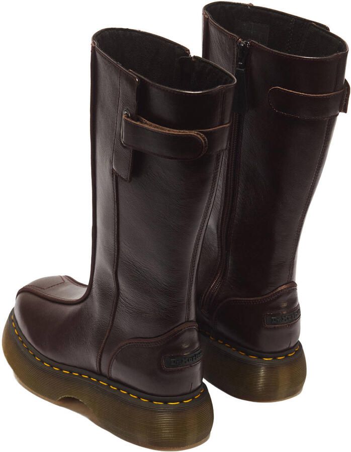 Dr. Martens Laarzen BUZZ HIGH BOOT DARK BROWN MILLED GLOSS - Foto 2