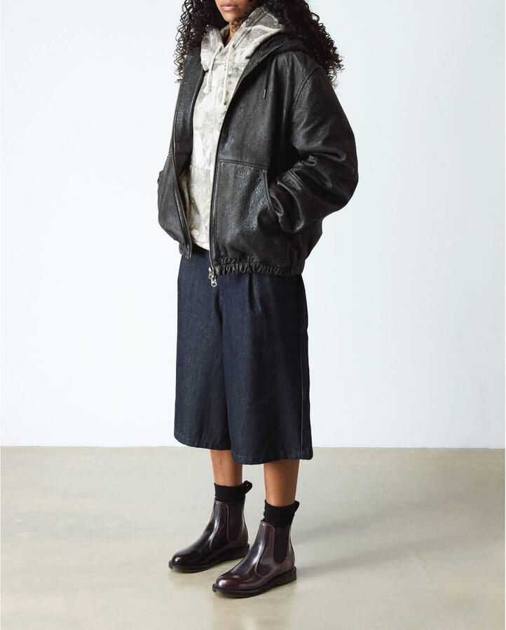 Dr. Martens Flora leren chelsea boots Cherry Red Arcadia - Foto 2