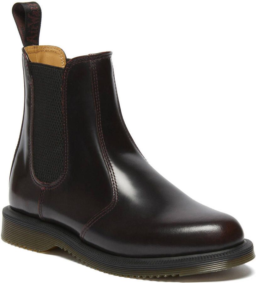 Dr. Martens Flora leren chelsea boots Cherry Red Arcadia - Foto 2