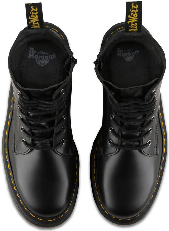 Dr Martens Dr. Martens SINCLAIR BLACK MILLED NAPPA Volwassenen VeterlaarzenHalf hoge schoenen Kleur Zwart - Foto 4