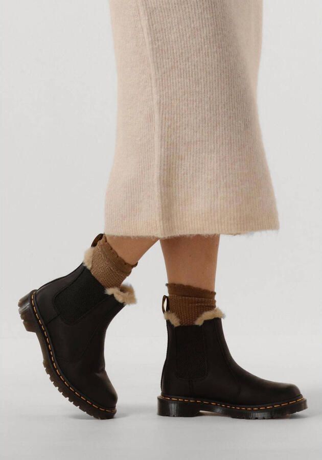 Dr. Martens Women's 2976 Leonore Burnished Wyoming Winterschoenen zwart - Foto 3