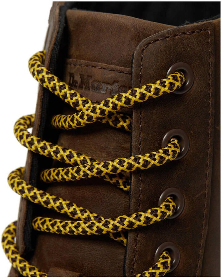 Dr. Martens COMBS~LEATHER~DARK~BROWN~~~~~~ Vrije tijd half-hoogHeren veterschoenHeren sneakers Bruin - Foto 6