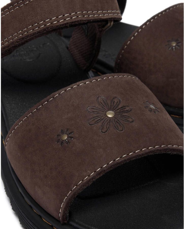 Dr. Martens Peuter Kleuter nubuck sandalen bruin - Foto 9