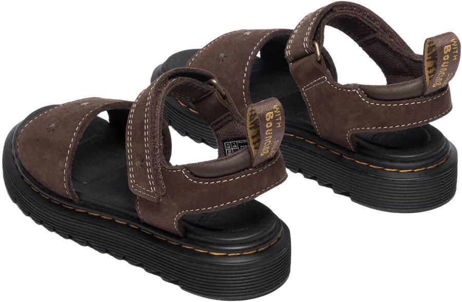 Dr. Martens Peuter Kleuter nubuck sandalen bruin - Foto 10