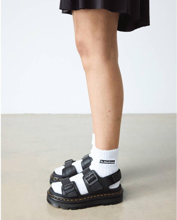 Dr. Martens Platte sandalen ZebZag Sandal Black Pisa - Foto 7