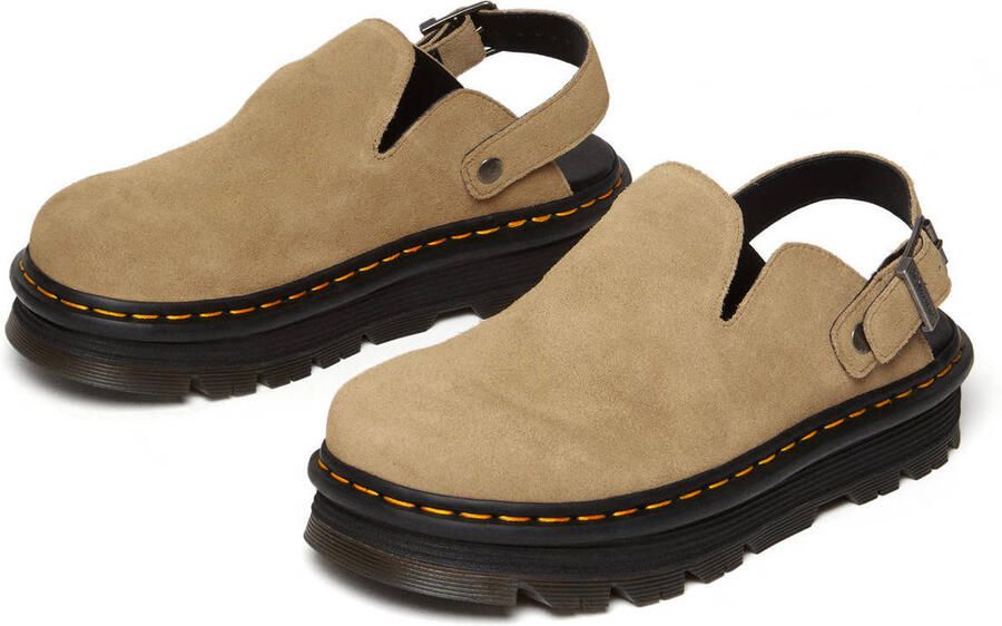 Dr. Martens ZebZag mule suède clogs Savannah Tan - Foto 3