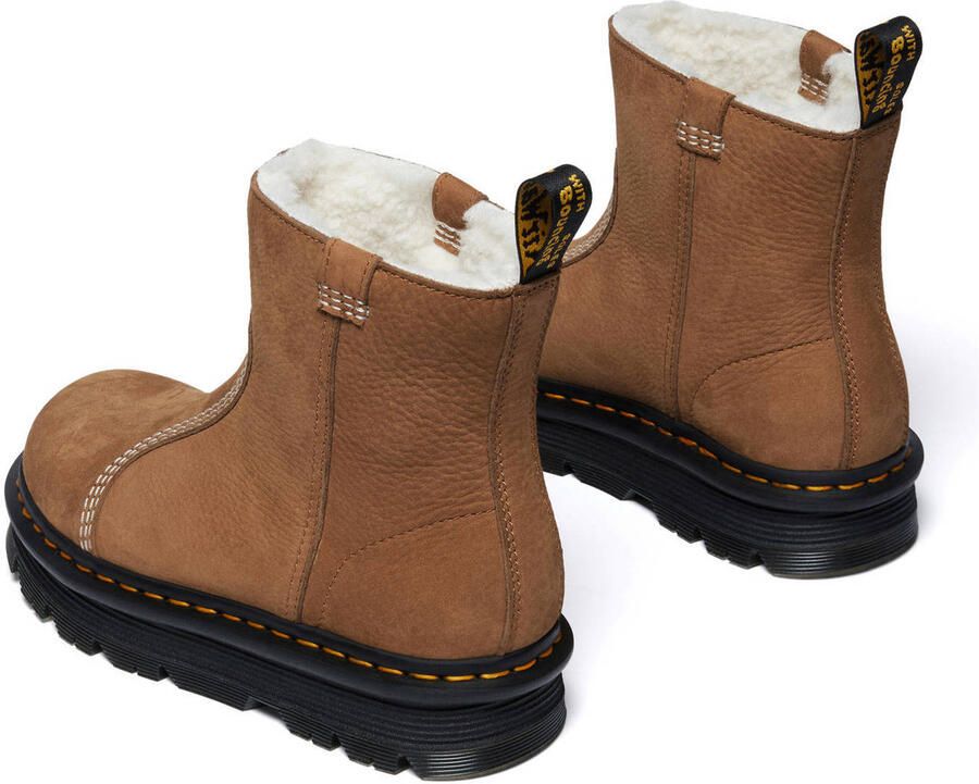 Dr. Martens Laarzen ZebZag Rigger WL Rigger Boot Desert Brown Milled Nubuck WP - Foto 3
