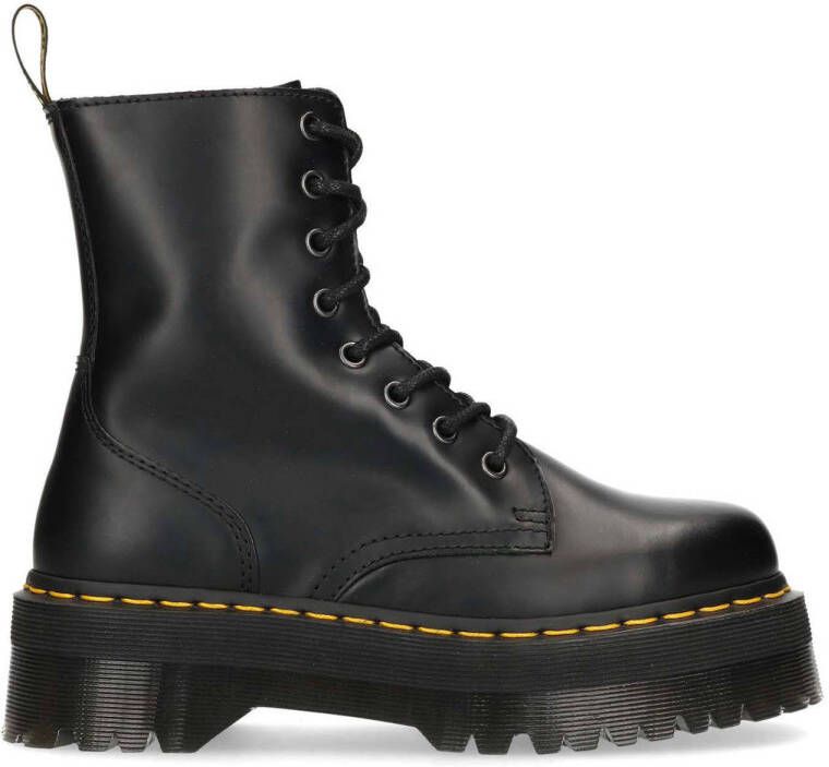 Dr. Martens Jadon leren veterboots zwart