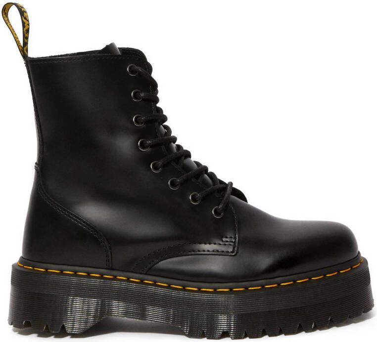 Dr. Martens Jadon leren veterboots zwart