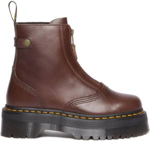 Dr. Martens Jetta Sendal leren enkelboots bruin